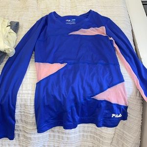 Womens workout top long sleeve